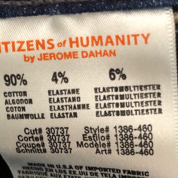 Citizens of Humanity Dani Cropped Straight Jean 27 - Picture 7 of 7